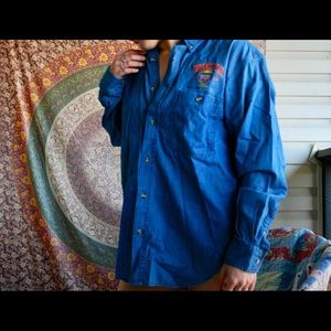 VT Sugar Bowl Denim Button Up
